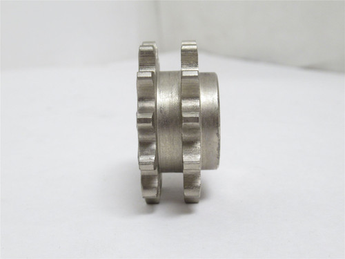 MFG- D35B12-IDLER; Double Idler Sprocket #35; SS; 12 Teeth