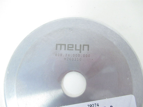 Meyn 08.24.000.000; Poultry Circular Blade-420 SS