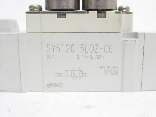 SMC SY5120-5L0Z-C6; Solenoid Valve; 0.7MPa; 24VDC