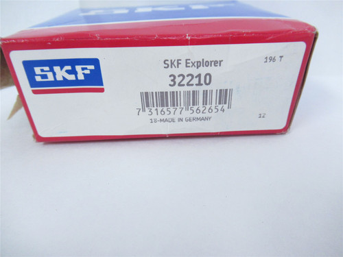 SKF 32210; Tapered Roller Bearing - 1.969" Bore 5.543"OD