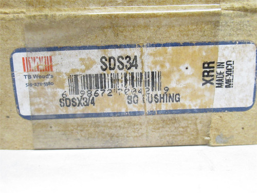 TB Woods SDS34; QD Bushing; 3/4"ID x 3-3/16" Flange OD