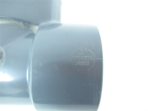 Chemtrol 801-030; PVC Pipe Fitting;Tee PVC 3" SXSXS