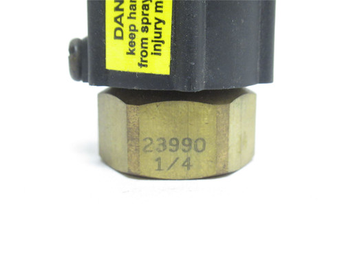 Spraying Systems 23990-1/4-045; Washjet Nozzle No. 4.5; 1/4NPY