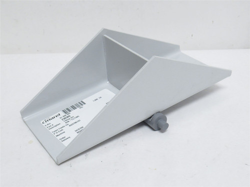 Marel 230360; Gray Plastic Tilting Bin; 10-1/4" Long; 4" Wide