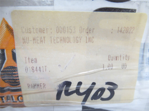 Nu-Meat 018441T; Rammer 3.17; 25-5/8" Long; 7-1/4" Wide