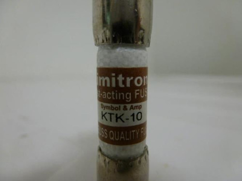 Bussmann KTK-10; Fuse 10Amp; 600VAC