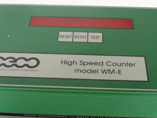 Peco Controls WM-E; High Speed Counter