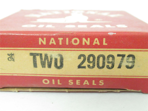 National 290979; Box-2 Oil Seals; 3.130"OD; 0.461"W