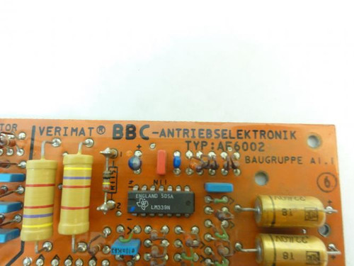 Brown Boveri AF6002; Control Board