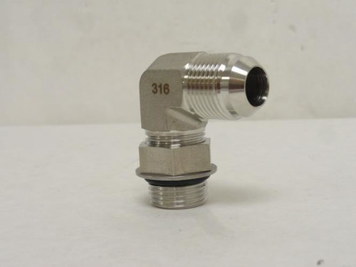 MFG- 10 C5OXO-SS; Hydraulic Elbow SS-316; 90Deg; 5/8 JIC x BOSS
