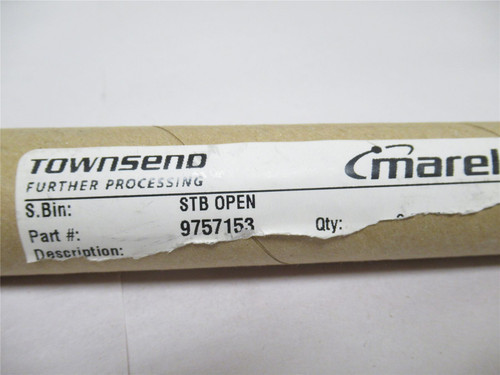 Marel 9757153; Tube/Case Stuffer; SS; 25-1/4" Long x 9/16"OD