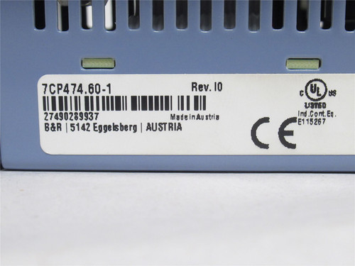 B&R 7CP474.60-1; CPU Module; 100kB SRAM W/Power Supply; 24VDC