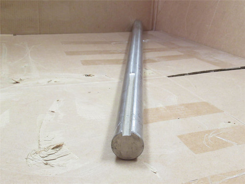 Interroll 511326; Roll Shaft; SS;  35-5/8" Long x 1 -7/16"OD