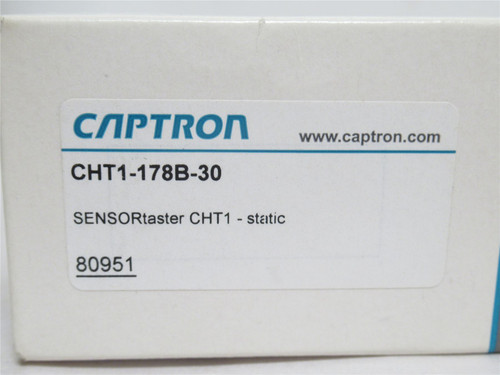 Captron CHT1-178B-30; Capacitive Sensor Switch