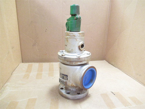 Kunkle 6252FMK01LS; Steam Relief Valve 3x4NPT 50PSIG Rebuilt