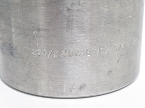 Industry-Std 48UG99; Pipe Adaptor; SS; 2 x 1/2NPT; Class: 3000