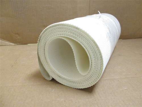 Mol Belting 2PLYWHTNTOP147/8X1481/4E; White Belt 14-7/8" Wide