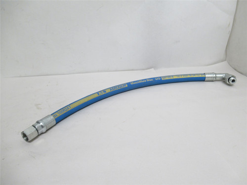 Eaton GH1958608R6824; Hose; 24" Long; 1/2 BOSS; 90Deg x 1/2npt Eaton GH1958608R6824; Hose; 24" Long; 1/2 BOSS; 90Deg x 1/2npt