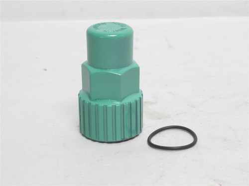 Hansen 50-1212; Green Seal Cap; With O-Ring; 3/4-1-1/4MVP