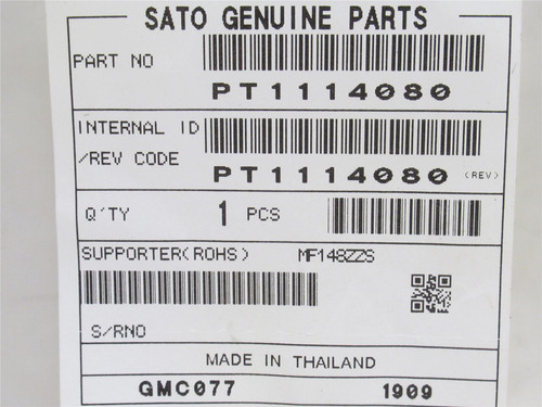 Sato PT1114080; Flange Bearing; 8mmID x 14mmOD x 4mm Wide