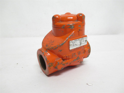 Kosen 581-10; Oil Field Swing Check Valve; 1NPT; 180Deg Fahrenheit