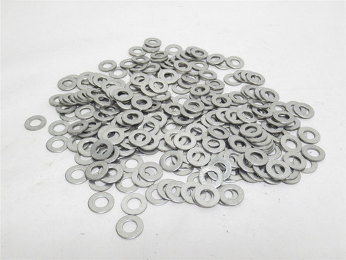 MFG- 155415L; Lot-260 Flat Washers; SS-316; Size: 3/8"