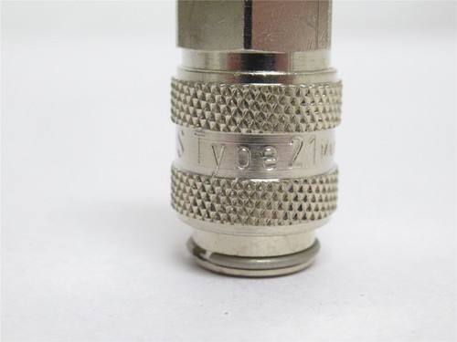 Parker 21KAIW10MPN3; Lot-5 QC Air Fitting; 1/8BSPP x 1/4" Tube