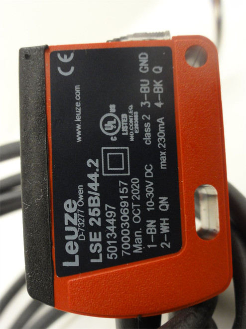 Leuze LSE 25B/44.2; Photo Sensor Receiver; 10-30VDC; 230mA