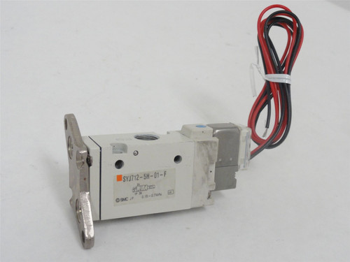 SMC SYJ712-5H-01-F; Solenoid Valve; 3/Port; 24VDC; 0.15-0.7MPa