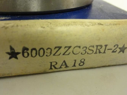 KBC 6009ZZC3SRI-2; Ball Bearing 45mm ID; 75mm OD