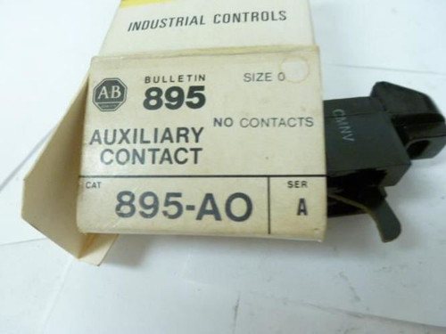 Allen-Bradley A95-AO; Auxiliary contact for Disconnect