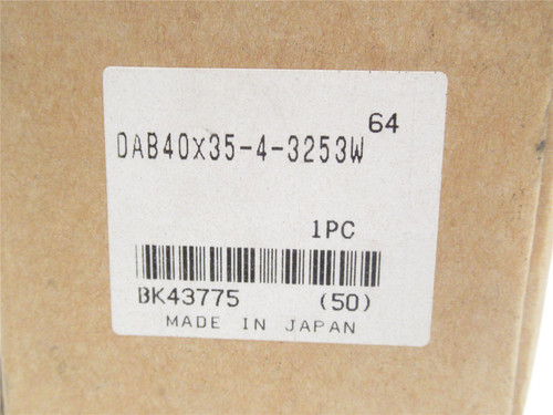 Koganei DAB40X35-4-3253W; Air Cylinder Assy; 40mID x 35mm Stk