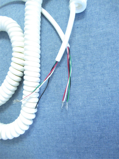 Rytec  14754; Cord; Coiled; 4 Wire; 36"; White