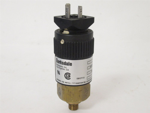 Barksdale L96201-BB3-Q3; Pressure Sensor; 125/250VAC; 5A