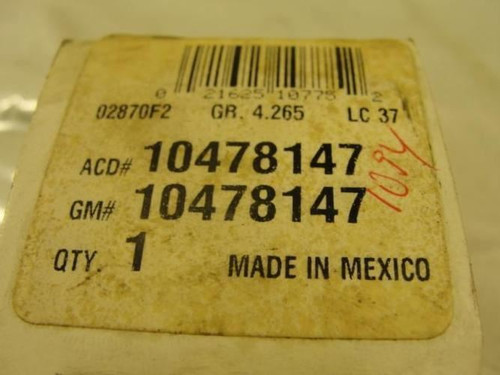 ACDelco 10478147; Shift Valve