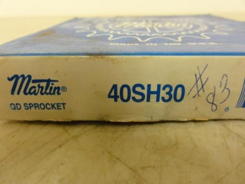 Martin 40SH30; Bushed Sprocket # 40 30T