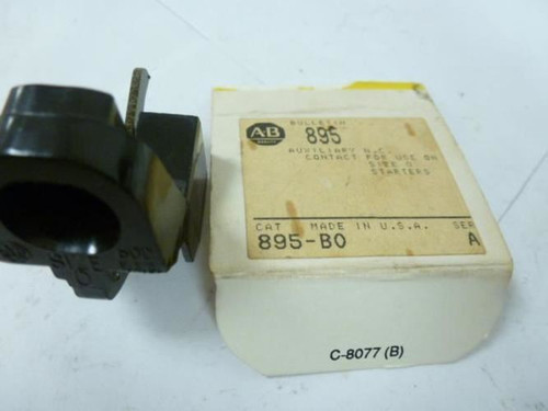 Allen-Bradley 895-BO; Auxiliary Contact