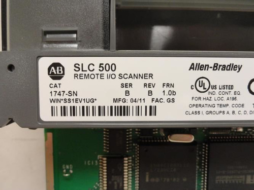 Allen-Bradley 1747-SN; Remote Scanner Module; 5VDC