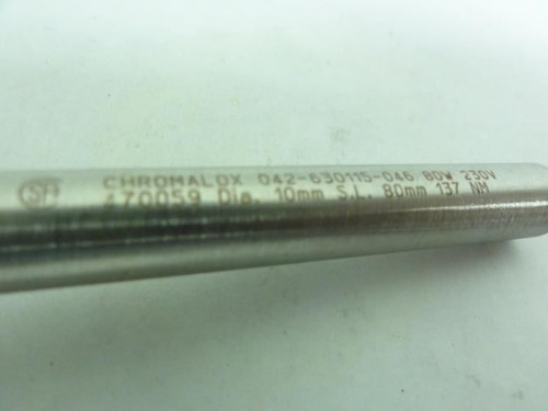 Chromalox 470059; Cartridge Heater 80W; 230V; 10mm Dia.