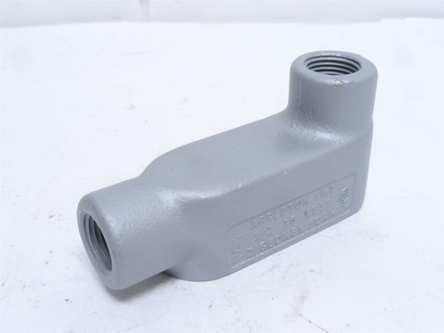 Appleton LB17; Iron Conduit Body; 1/2NPT; 90Deg