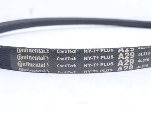 Continental A29; V-Belt; 31" Long x 1/2" Top Width