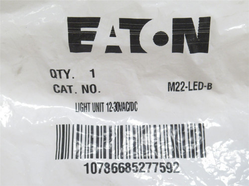 Eaton M22-LED-B; Push-Button LED Light Unit; Blue; 12-30 V