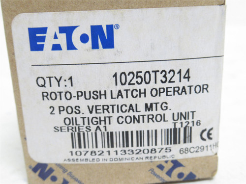 Eaton 10250T3214; Heavy-Duty; Push-Button; Vertical; Extended