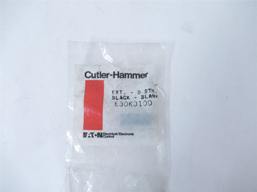 Eaton E30KD100; Cover - Blank Cap; Type D