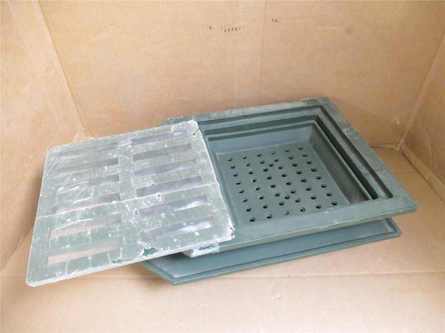 Josam 38934; Packing House Type Floor Drain; Cast Iron; 4"