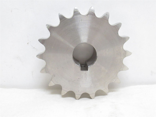 MFG- 40B18SS-20; Sprocket #40; SS; 18 Teeth; 20mmID