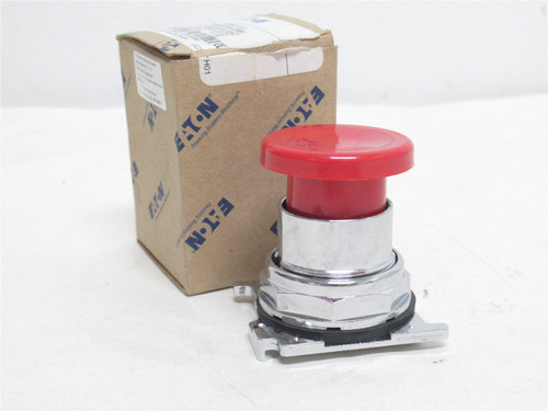 Eaton 10250T122; Pushbutton Operator; Mushroom Head; Red