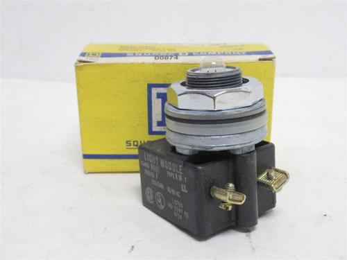 Square D 9001-KP7; Incandescent Pilot Light; 220-240VAC