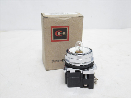 Eaton 10250T181N; Incandescent Pilot Light; No Lens; 120VAC
