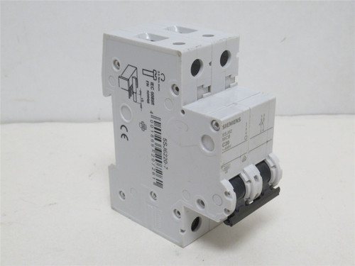 Siemens MCB5SY62-C20-2P; Mini-Circuit Breaker; 20A; 2P; 400V